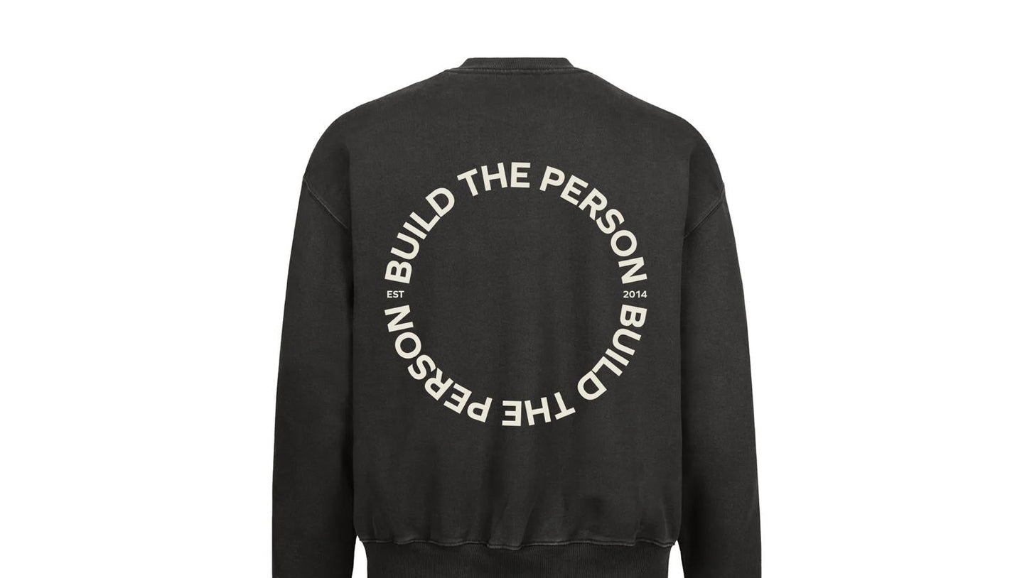 Vintage Black BTP Crewneck Sweater