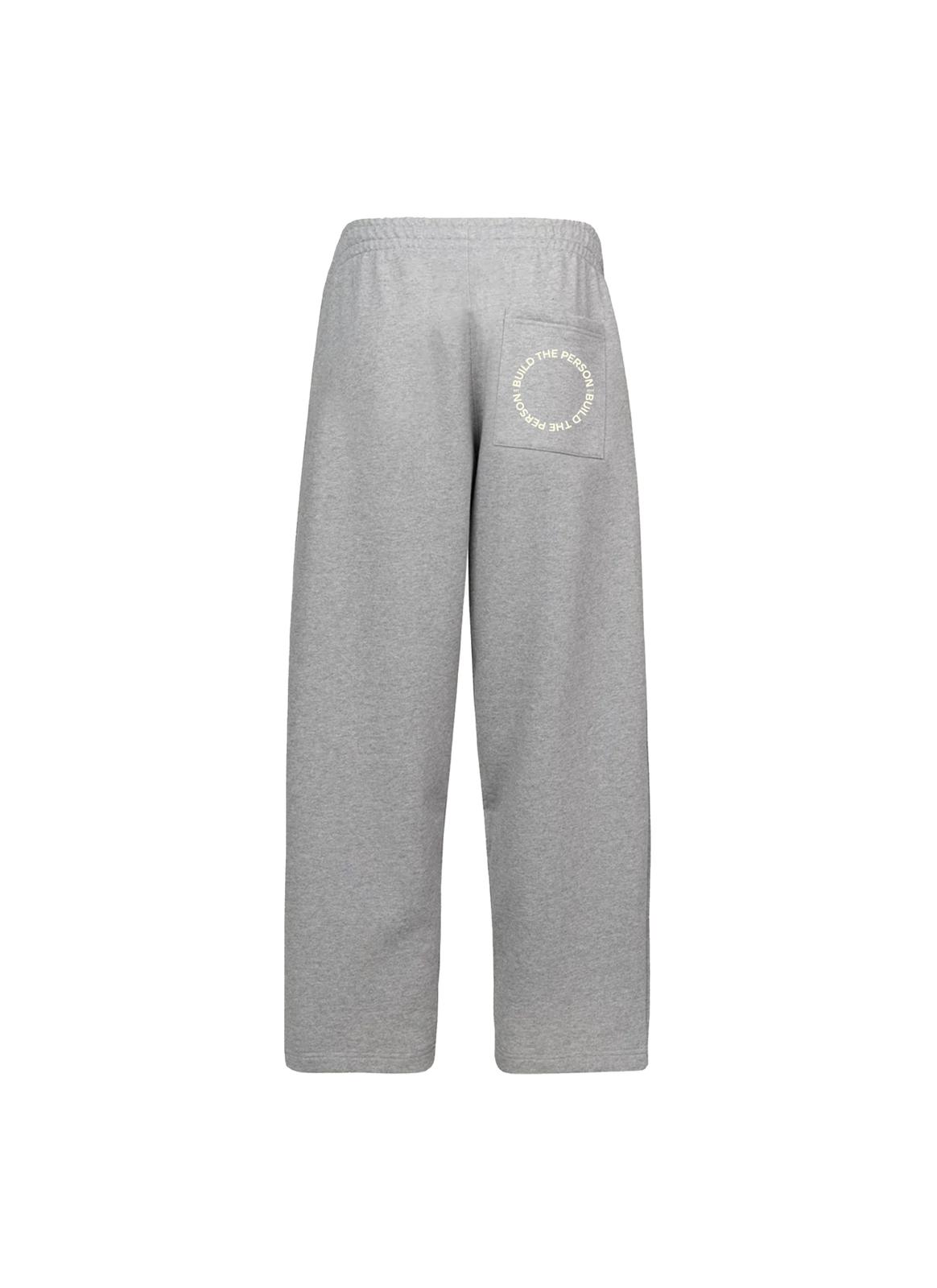 Grey Marl BTP Straight-Leg Relaxed Sweatpants